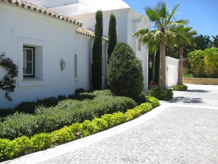 diseño jardin Marbella