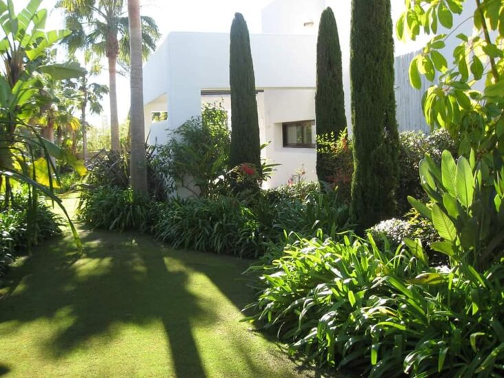 diseño jardin Marbella
